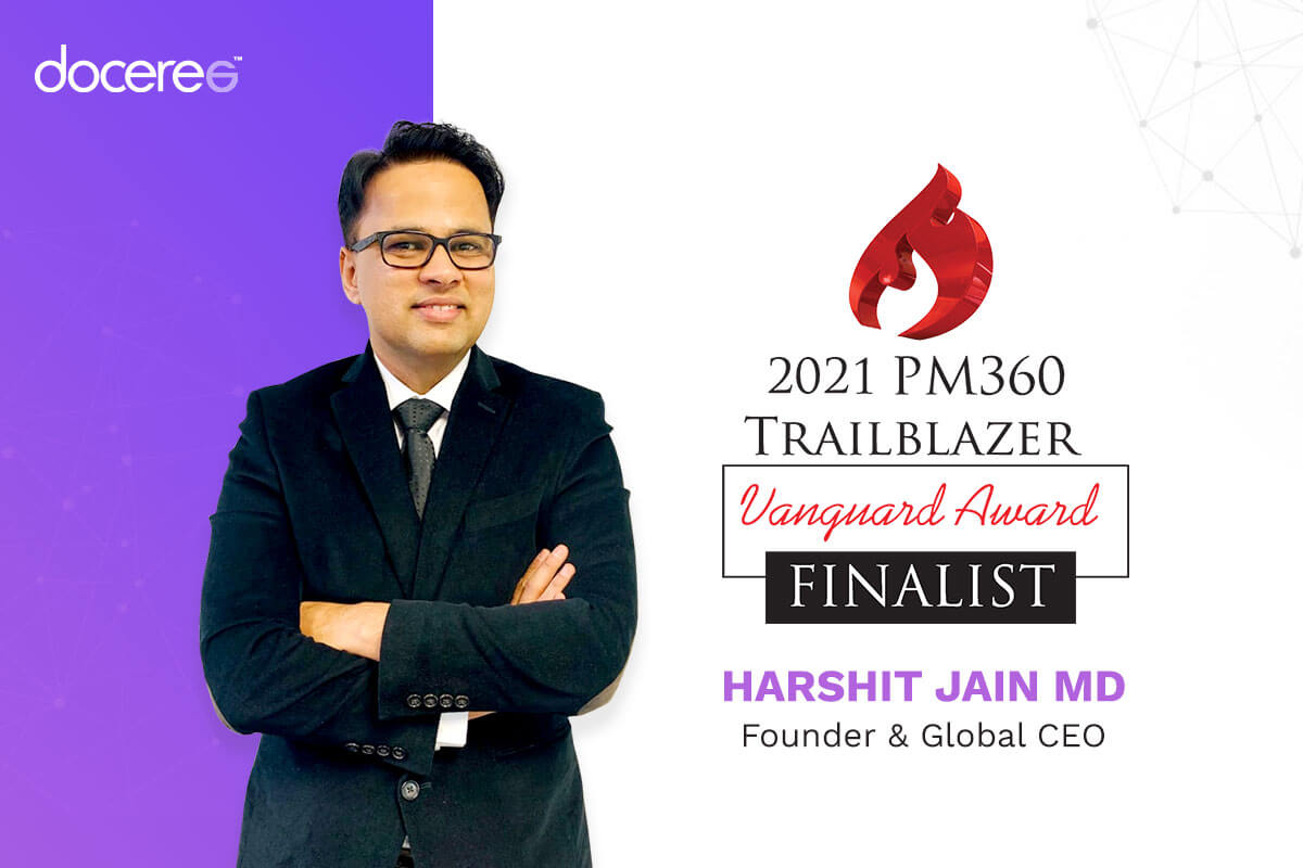 Harshit Jain MD Named PM360 Trailblazer 2021 Finalist for Vanguard Award