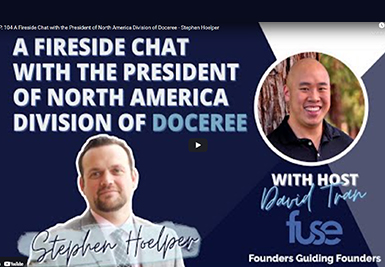 EP. 104 A Fireside Chat with the President of North America Division of Doceree – Stephen Hoelper