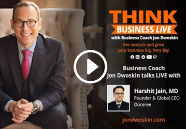 THINK Business LIVE: Jon Dwoskin Talks with Harshit Jain