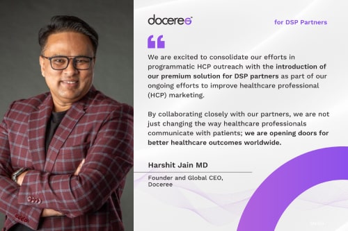 Doceree Unlocks New Standards in HCP Engagement for Global DSP Platforms